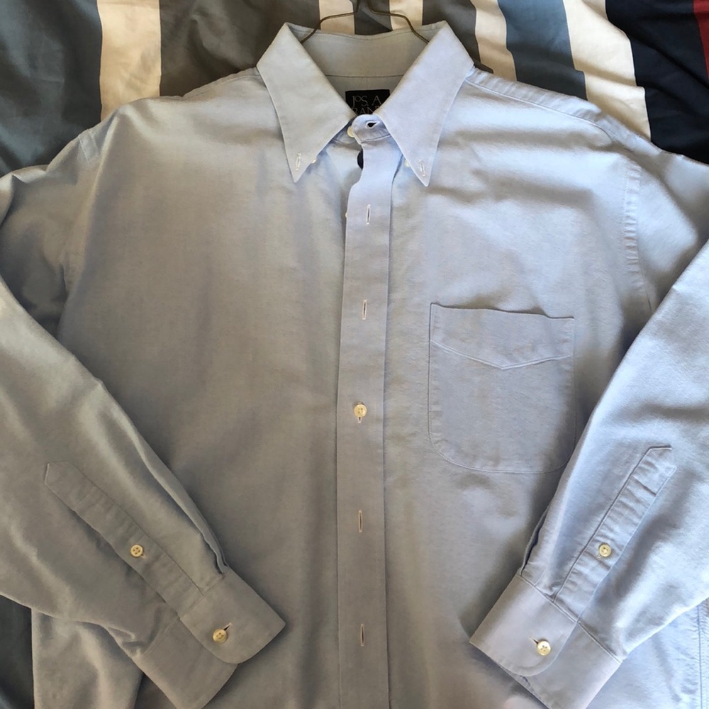 Men’s Blue Dress Shirt
